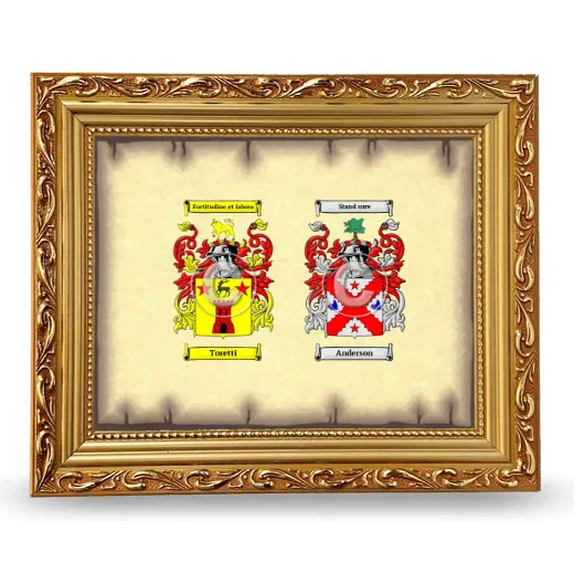 Anniversary Framed - Gold