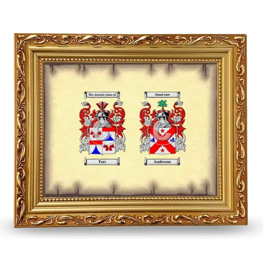 Anniversary Framed - Gold