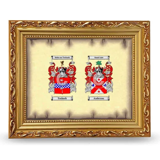 Anniversary Framed - Gold