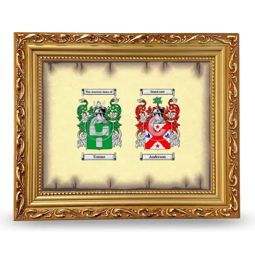 Anniversary Framed - Gold