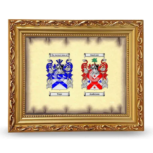 Anniversary Framed - Gold