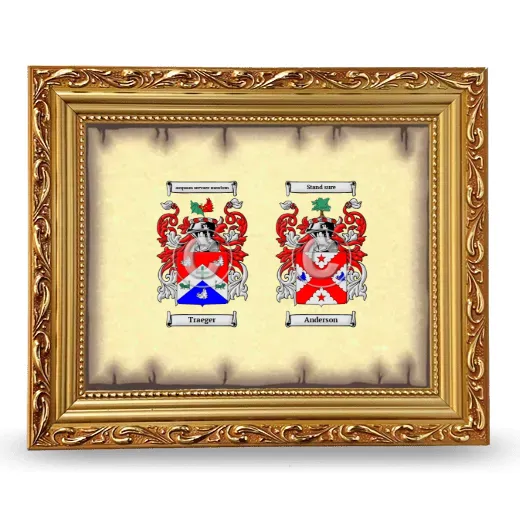 Anniversary Framed - Gold