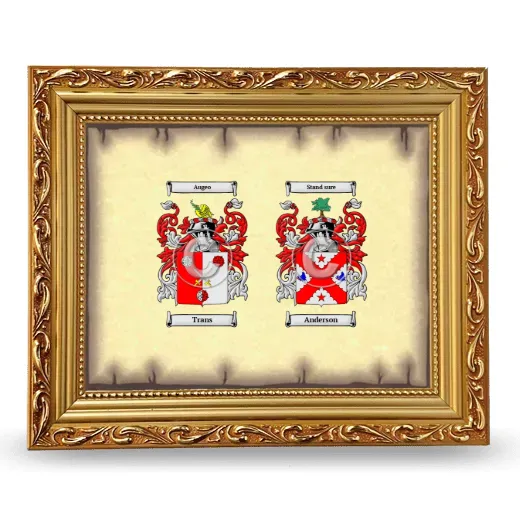 Anniversary Framed - Gold