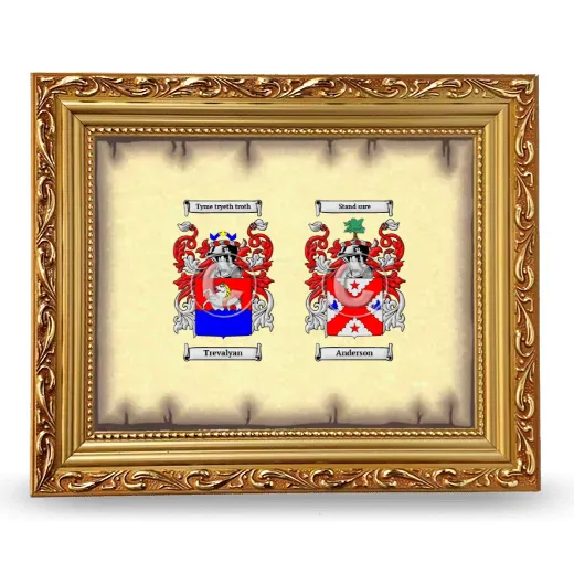 Anniversary Framed - Gold