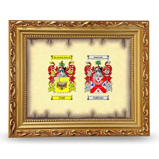 Anniversary Framed - Gold