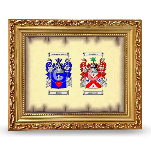 Anniversary Framed - Gold