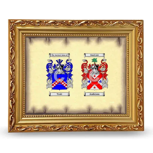 Anniversary Framed - Gold