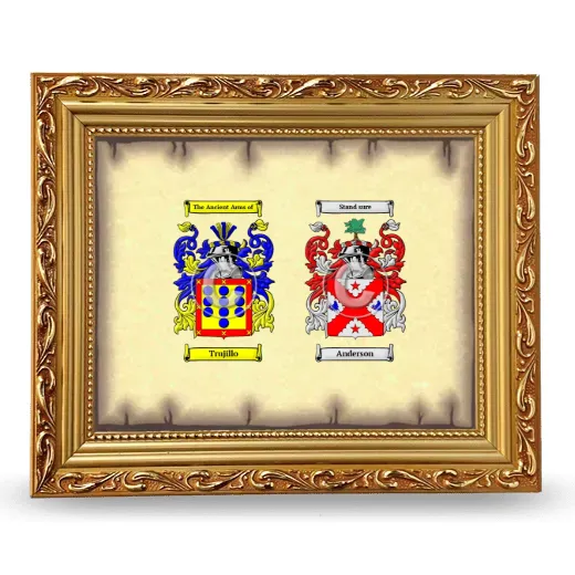 Anniversary Framed - Gold