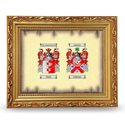 Anniversary Framed - Gold