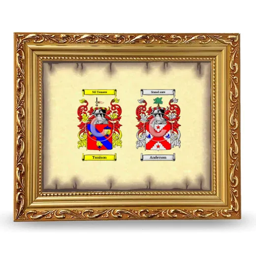 Anniversary Framed - Gold