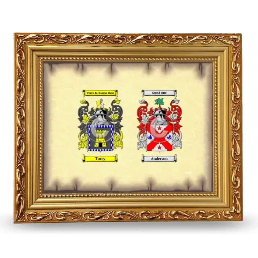 Anniversary Framed - Gold