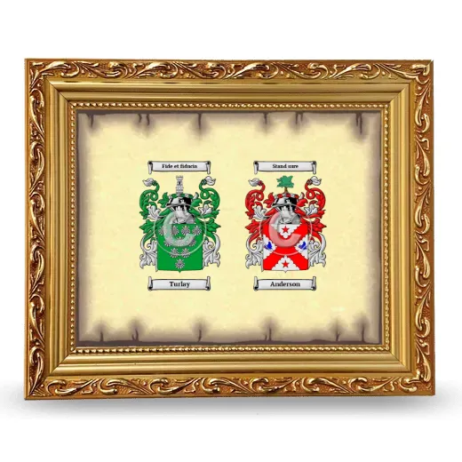 Anniversary Framed - Gold