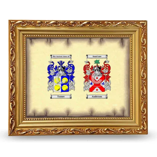 Anniversary Framed - Gold