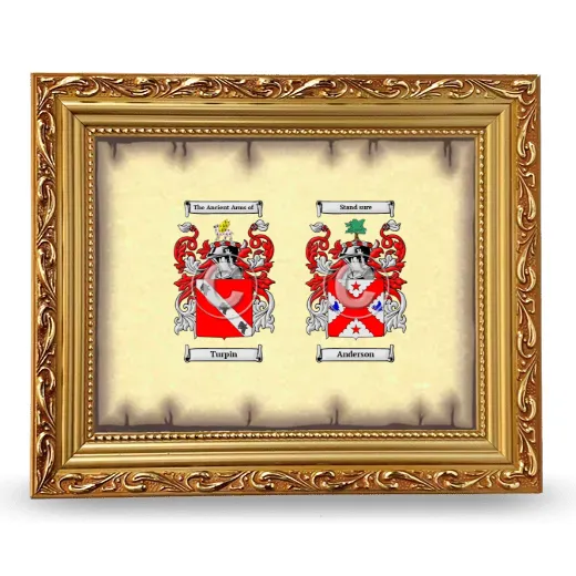 Anniversary Framed - Gold