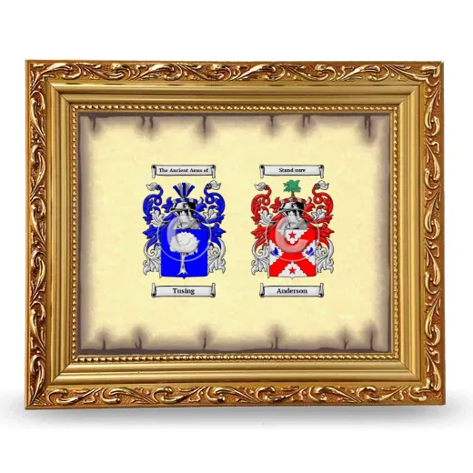 Anniversary Framed - Gold