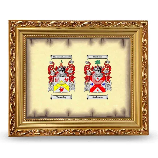 Anniversary Framed - Gold