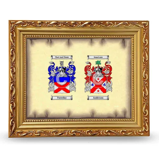 Anniversary Framed - Gold