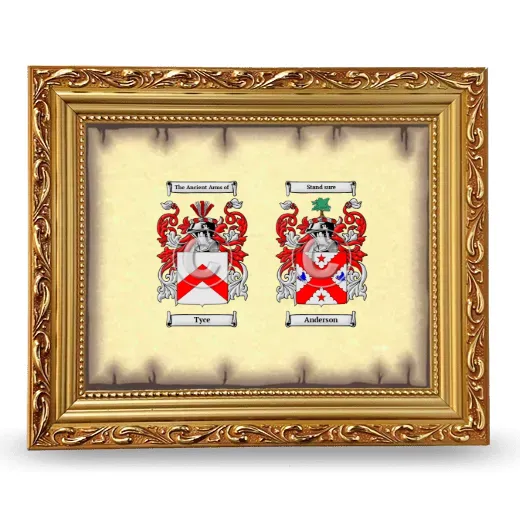 Anniversary Framed - Gold