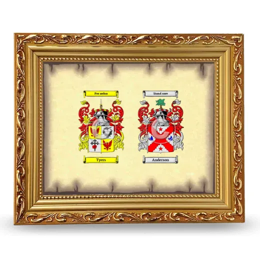 Anniversary Framed - Gold