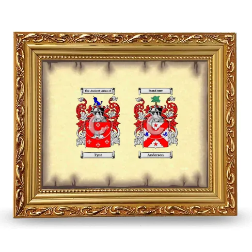 Anniversary Framed - Gold