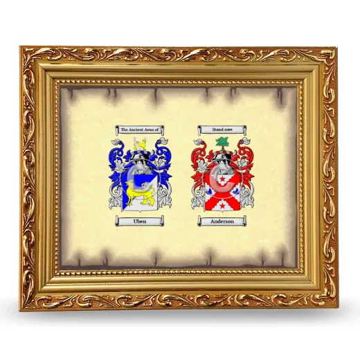 Anniversary Framed - Gold