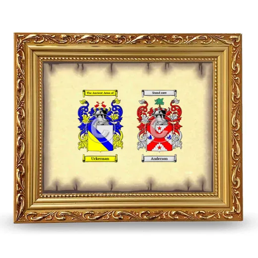 Anniversary Framed - Gold