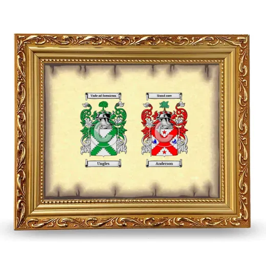 Anniversary Framed - Gold