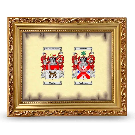 Anniversary Framed - Gold