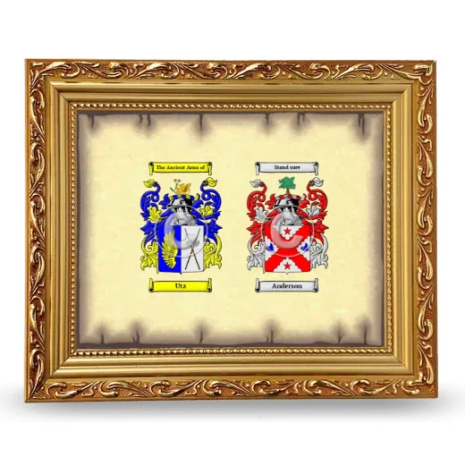 Anniversary Framed - Gold