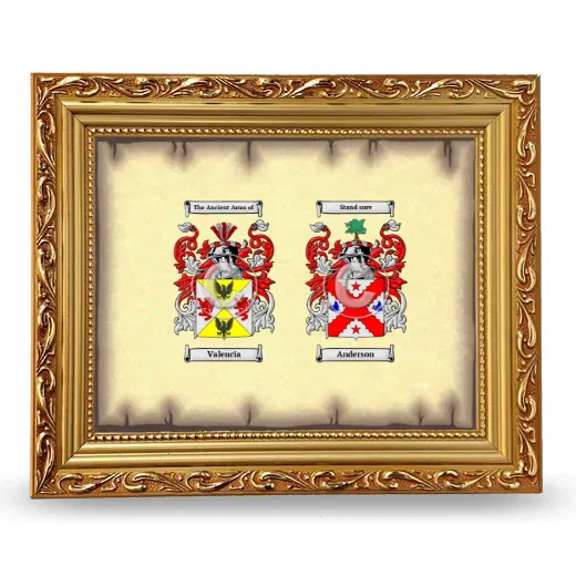 Anniversary Framed - Gold