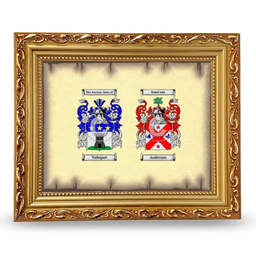 Anniversary Framed - Gold