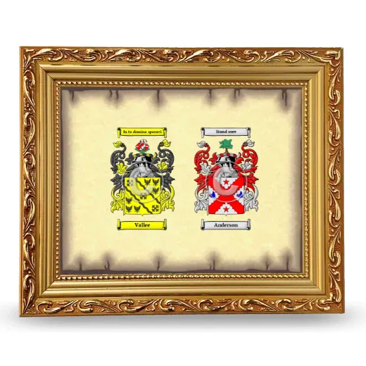 Anniversary Framed - Gold