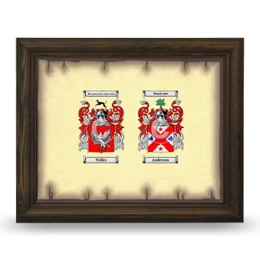 Anniversary Framed - Brown