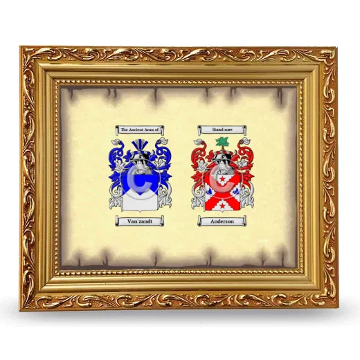 Anniversary Framed - Gold