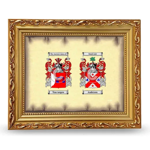 Anniversary Framed - Gold