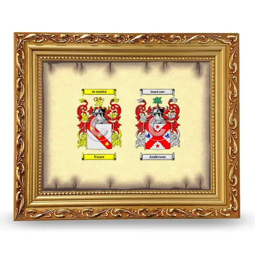 Anniversary Framed - Gold