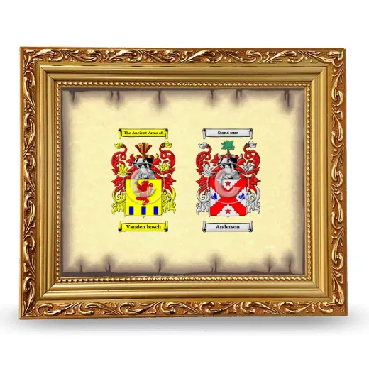 Anniversary Framed - Gold