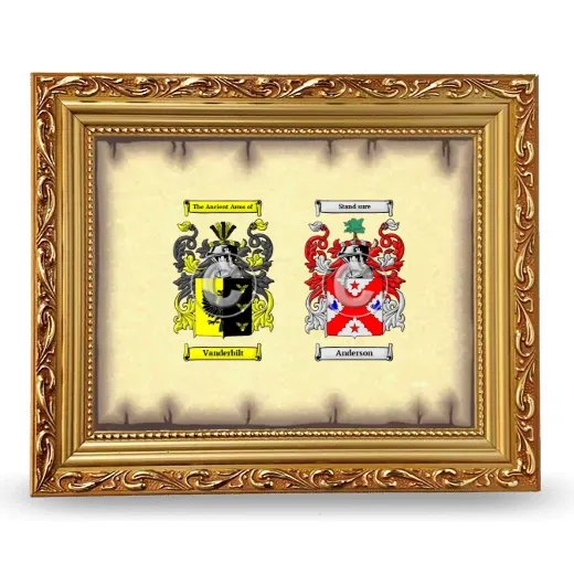 Anniversary Framed - Gold