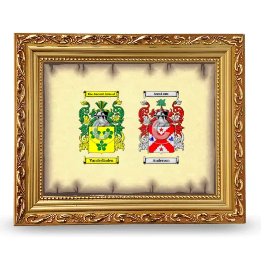 Anniversary Framed - Gold