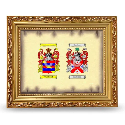 Anniversary Framed - Gold