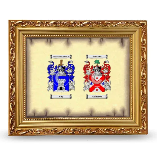 Anniversary Framed - Gold