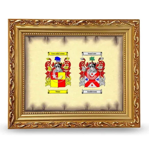 Anniversary Framed - Gold