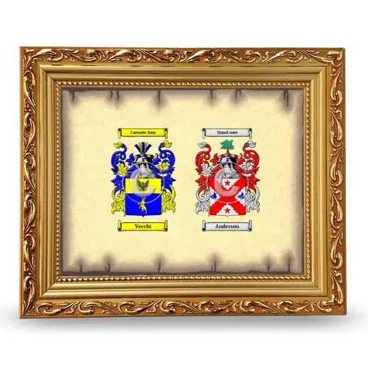 Anniversary Framed - Gold