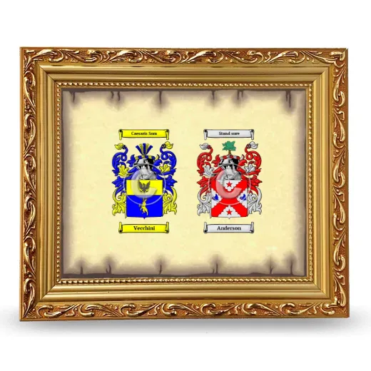 Anniversary Framed - Gold