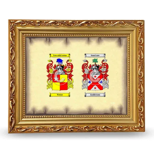 Anniversary Framed - Gold