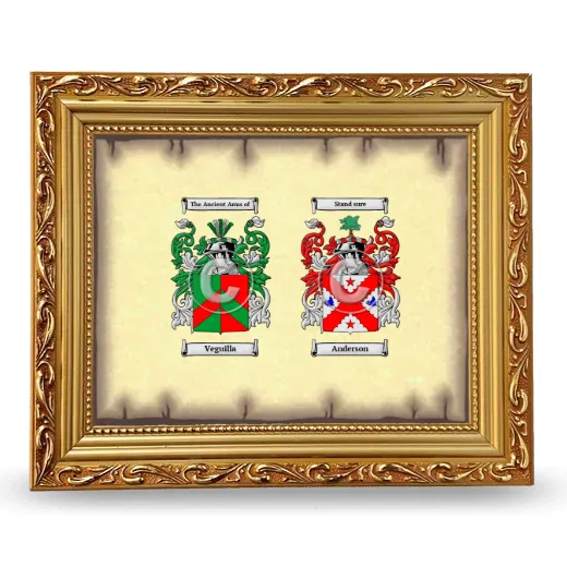 Anniversary Framed - Gold