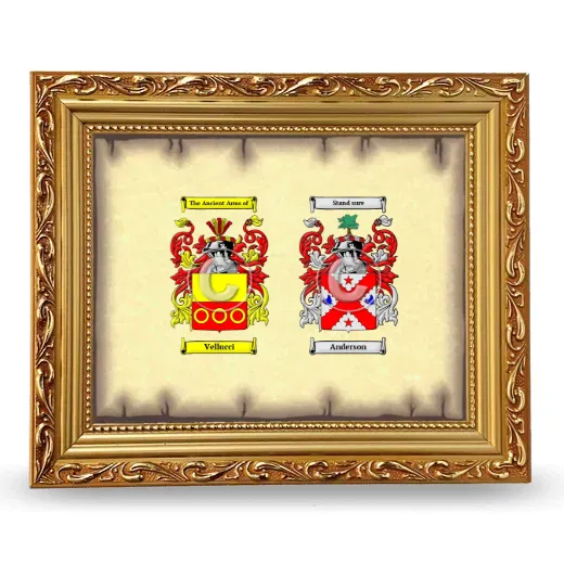 Anniversary Framed - Gold