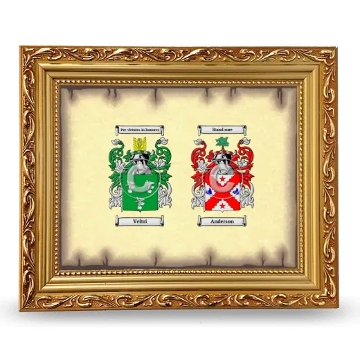 Anniversary Framed - Gold