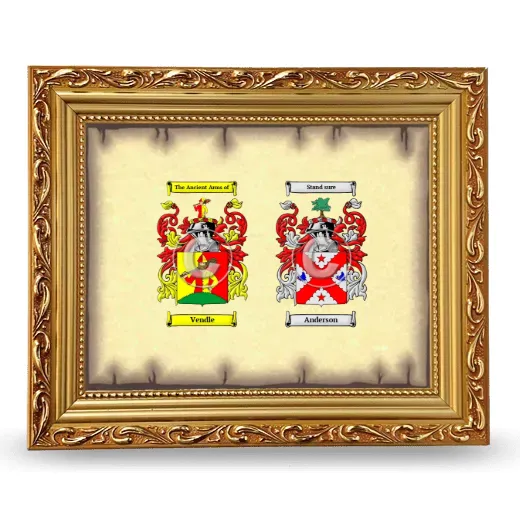 Anniversary Framed - Gold