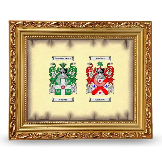 Anniversary Framed - Gold